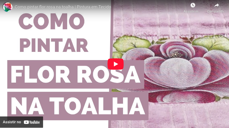 Módulo Rosa em Toalha